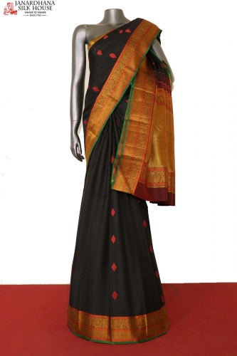 Handloom Kanjeevaram Silk Saree